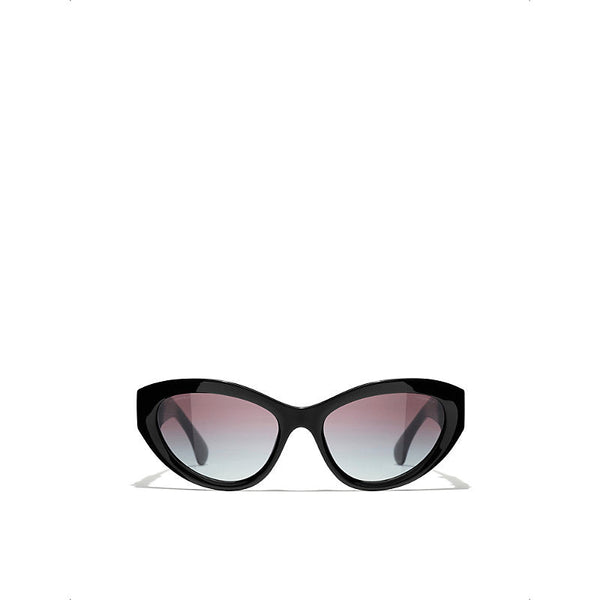 Chanel CH5513 cat eye-frame acetate sunglasses | LYBSTORE