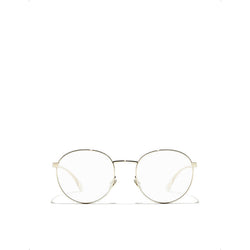 Womens Chanel Oval Eyeglasses