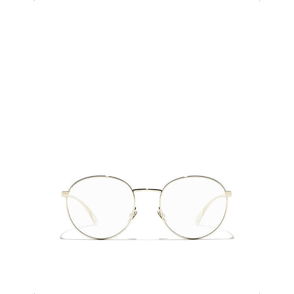 Womens Chanel Oval Eyeglasses