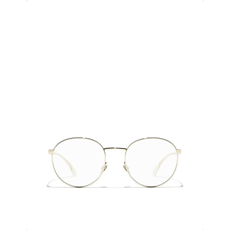 Womens Chanel Oval Eyeglasses