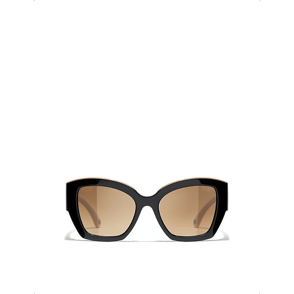 Chanel Square-frame sunglasses | LYBSTORE