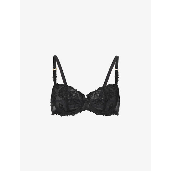 Womens Chantelle Champs Elysées embroidered balconette bra