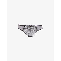 Chantelle Fleurs Tanga embroidered briefs