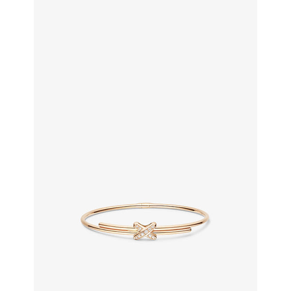 Chaumet Jeux de Liens 18ct rose-gold and diamond bracelet