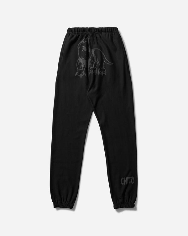 Chito Men s Reflective Guard Sweatpants Black