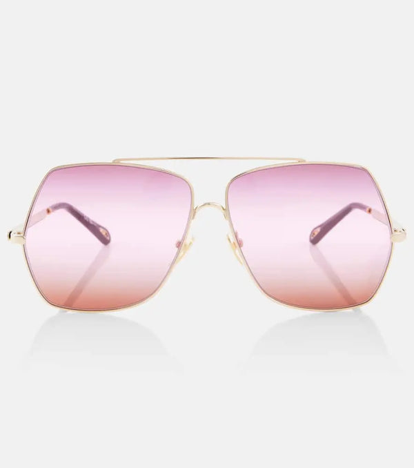 Chloé Aly square sunglasses | LYBSTORE