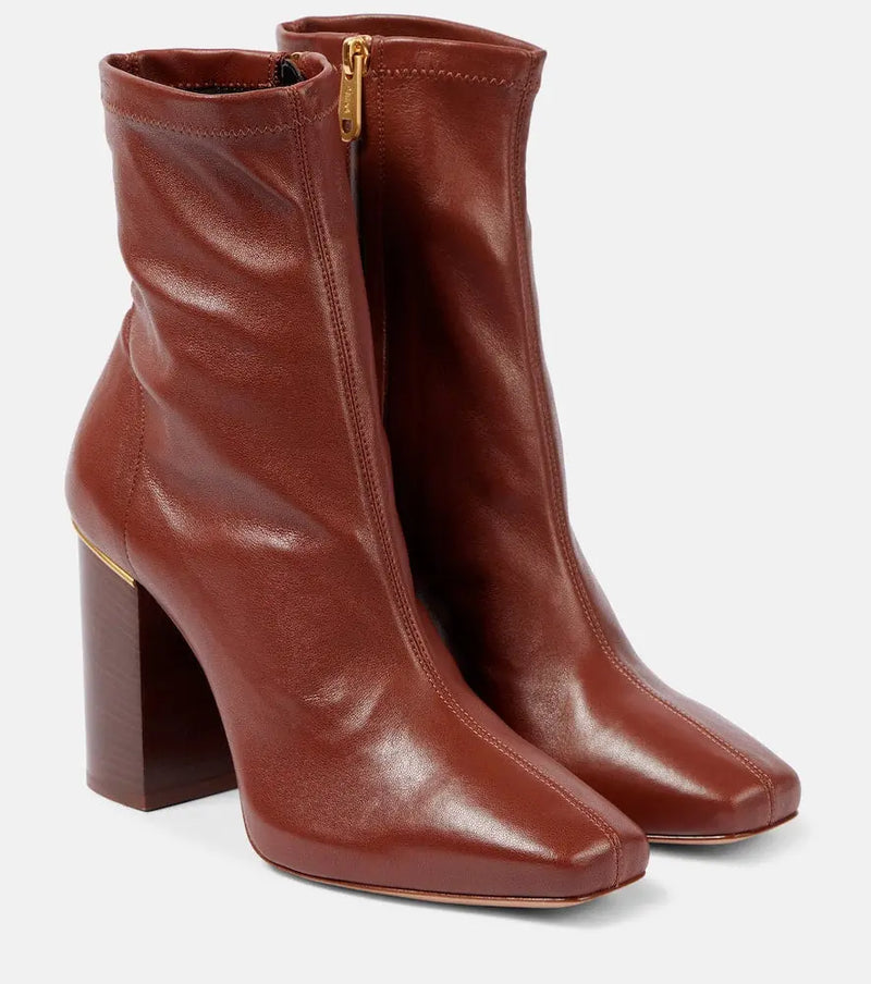 Chloé Ambre leather ankle boots