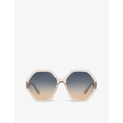 Chloe CH0008S acetate round frame sunglasses | LYBSTORE