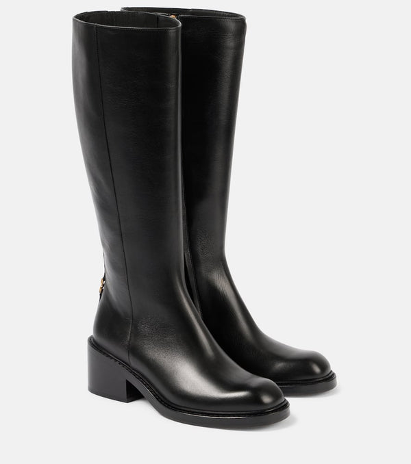 Chloé Marcie leather knee-high boots