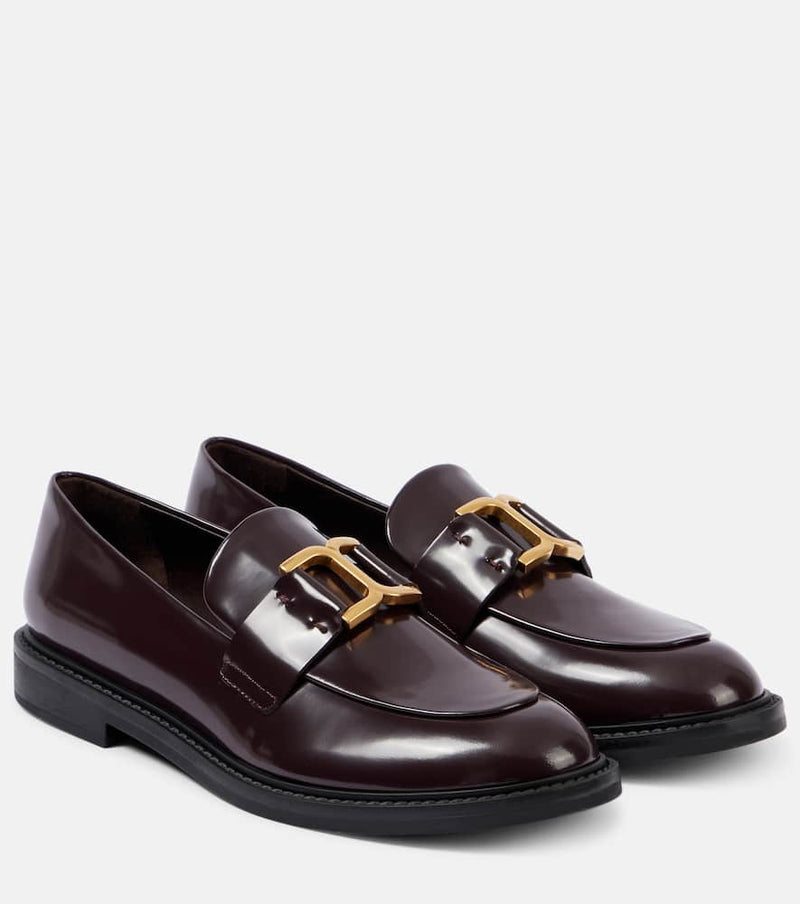 Chloé Marcie leather loafers