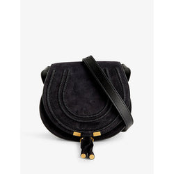 Chloe Marcie small suede cross-body bag | LYBSTORE