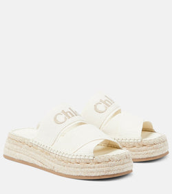 Chloé Mila canvas espadrilles