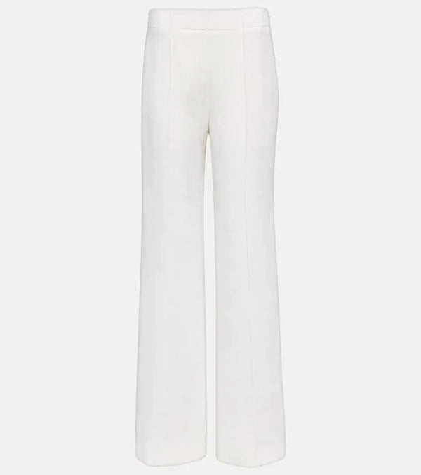 Chloé Ribbed-knit wool pants