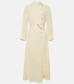 Chloé Silk midi dress