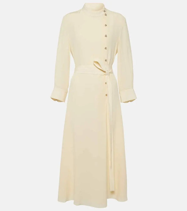 Chloé Silk midi dress