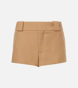 Chloé Virgin wool shorts | LYBSTORE