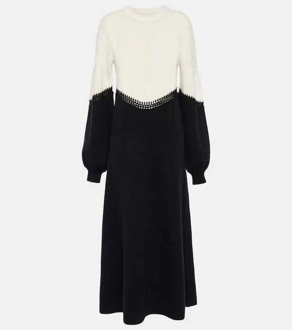 Chloé Wool and cashmere maxi dress | LYBSTORE