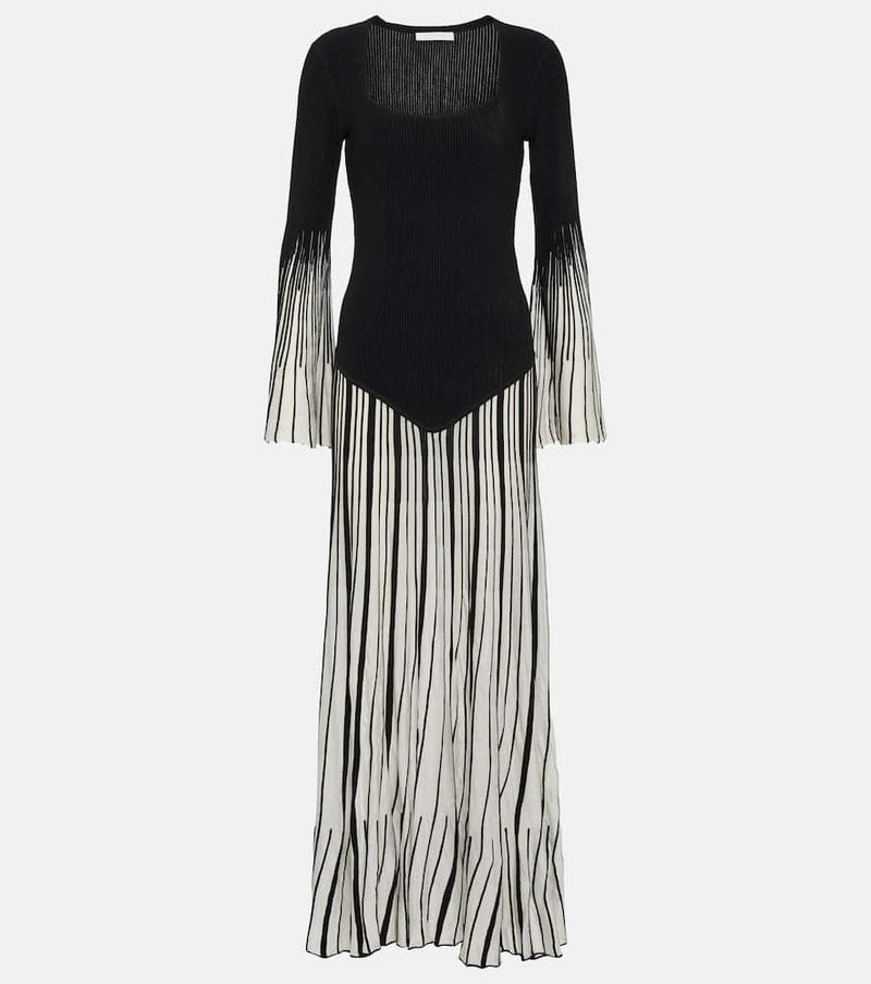 Chloé Wool and silk maxi dress