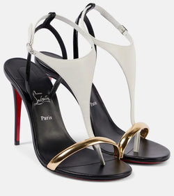 Christian Louboutin Athina 100 leather sandals | LYBSTORE