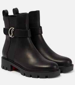 Christian Louboutin CL Chelsea leather ankle boots | LYBSTORE