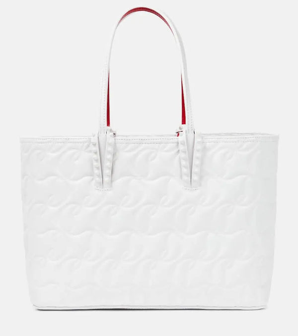 Christian Louboutin Cabata Small monogram leather tote bag | LYBSTORE