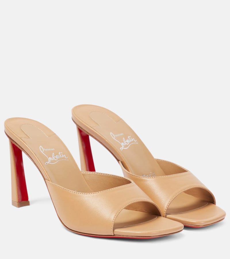 Christian Louboutin Condora 85 leather mules