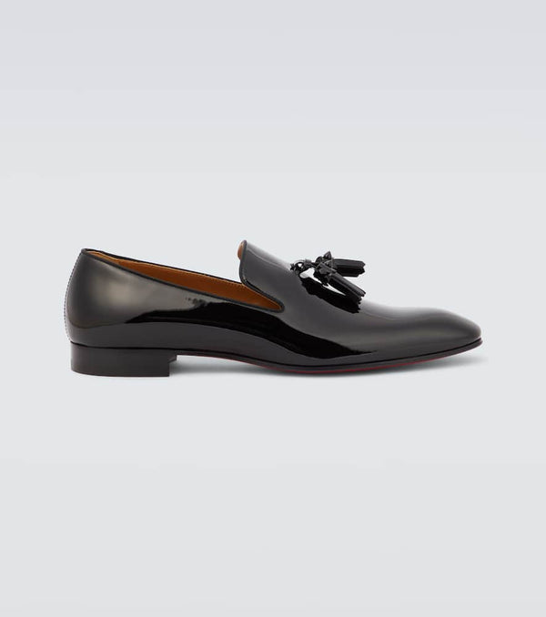 Christian Louboutin Dandelion Tassel patent leather loafers