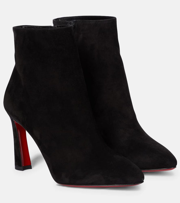 Christian Louboutin Eleonor 85 suede ankle boots