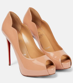 Christian Louboutin Hot Chick Alta patent leather pumps