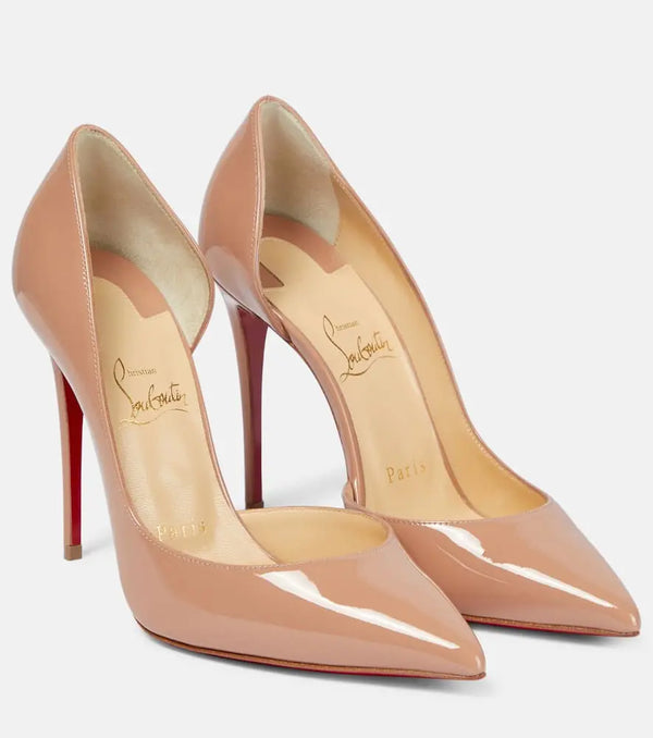 Christian Louboutin Iriza 100 patent leather pumps | LYBSTORE