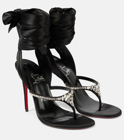 Christian Louboutin Just Queen Du Desert embellished sandals