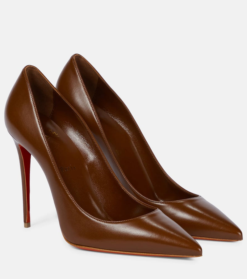 Christian Louboutin Kate 100 leather pumps | LYBSTORE