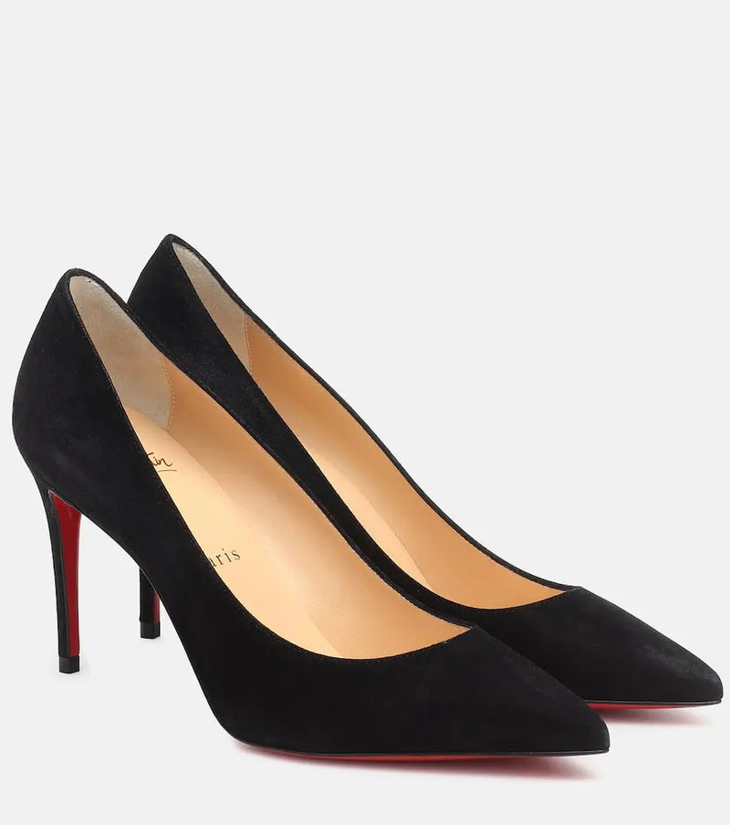 Christian Louboutin Kate 85 suede pumps | LYBSTORE