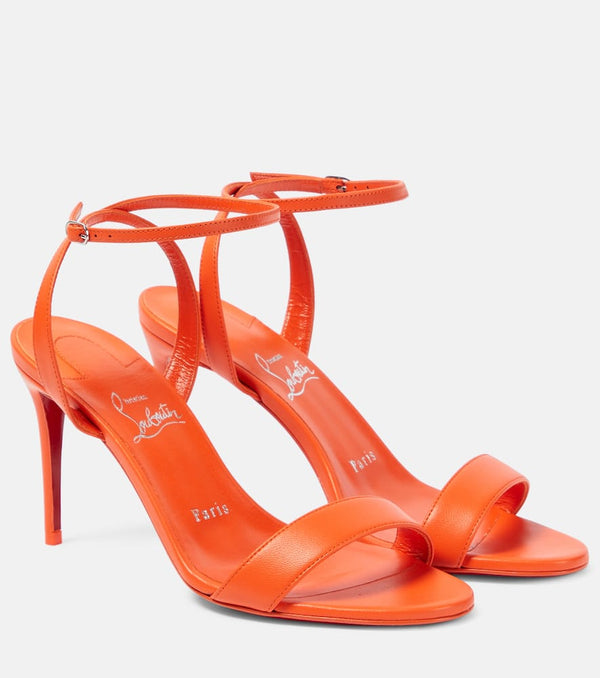 Christian Louboutin Loubigirl 85 leather sandals | LYBSTORE