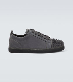 Christian Louboutin Louis Junior Spikes suede sneakers