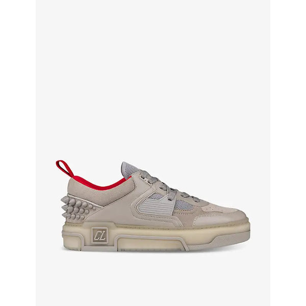 Christian Louboutin Men's Astroloubi leather low-top trainers