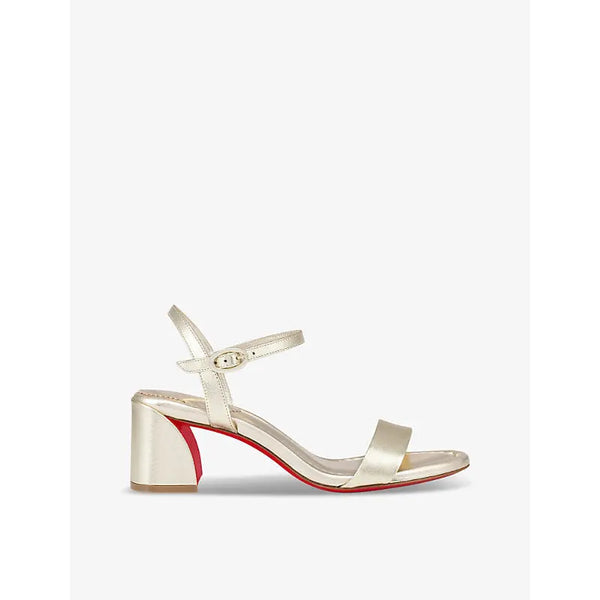 Christian Louboutin Miss Jane 55 leather heeled sandals