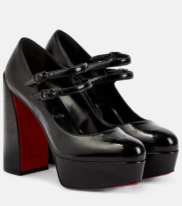 Christian Louboutin Movida Jane 130 leather pumps | LYBSTORE