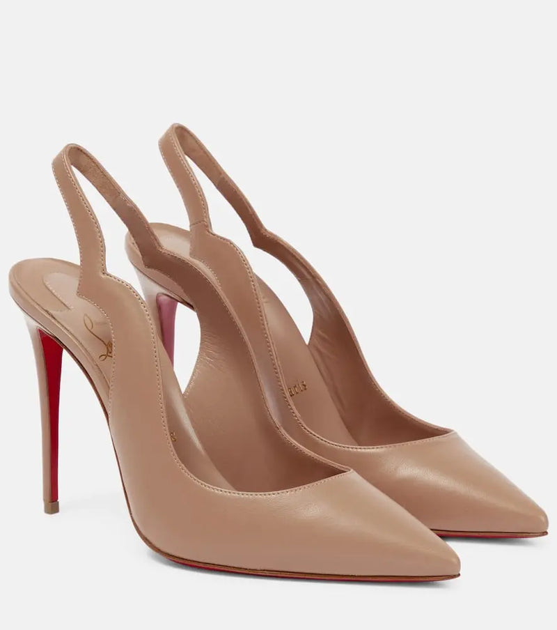 Christian Louboutin Nudes Hot Chick leather pumps