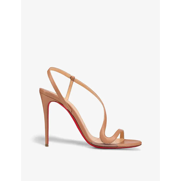 Christian Louboutin Rosalie 100 leather heeled sandals