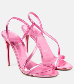 Christian Louboutin Rosalie 100 leather sandals | LYBSTORE