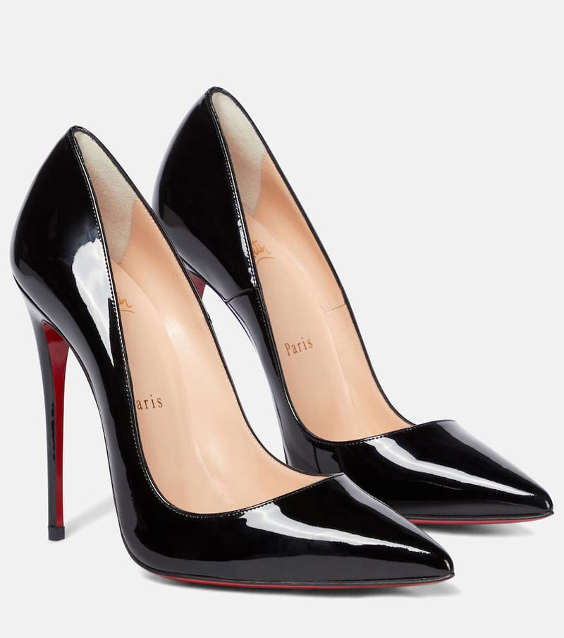 Christian Louboutin So Kate 120 patent leather pumps