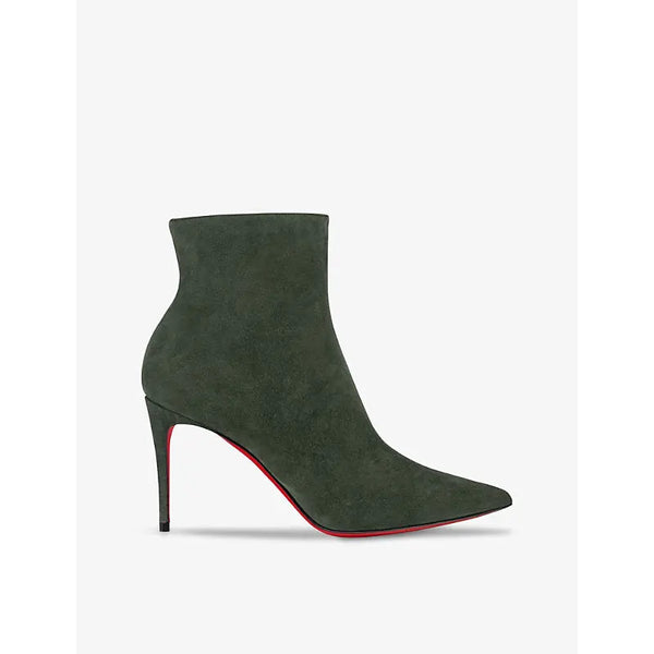 Christian Louboutin So Kate pointed-toe calfskin-leather booty