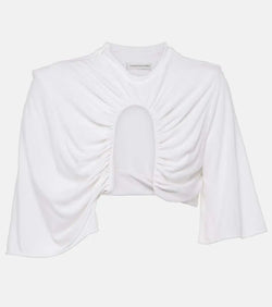 Christopher Esber Chicane cutout crop top | LYBSTORE