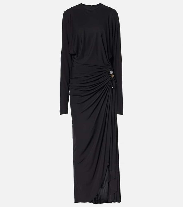 Christopher Esber Helix embellished jersey maxi dress