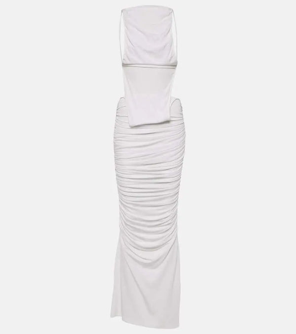 Christopher Esber Illusions draped maxi dress | LYBSTORE