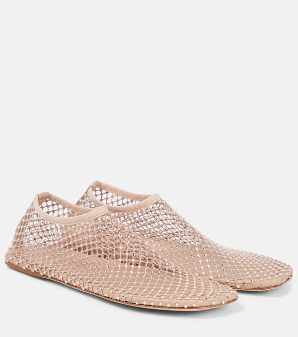 Christopher Esber Minette crystal-embellished flats | LYBSTORE