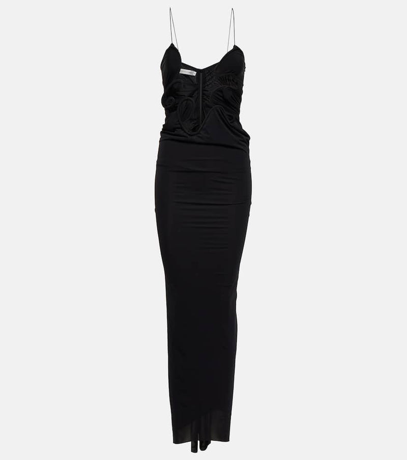 Christopher Esber Molded Venus jersey maxi dress