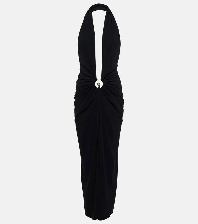 Christopher Esber Orbit halterneck midi dress