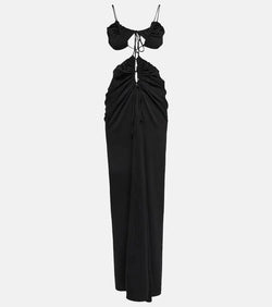 Christopher Esber Ruched maxi dress | LYBSTORE